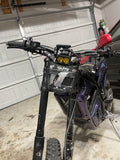 Mtb style handle bars for yozma